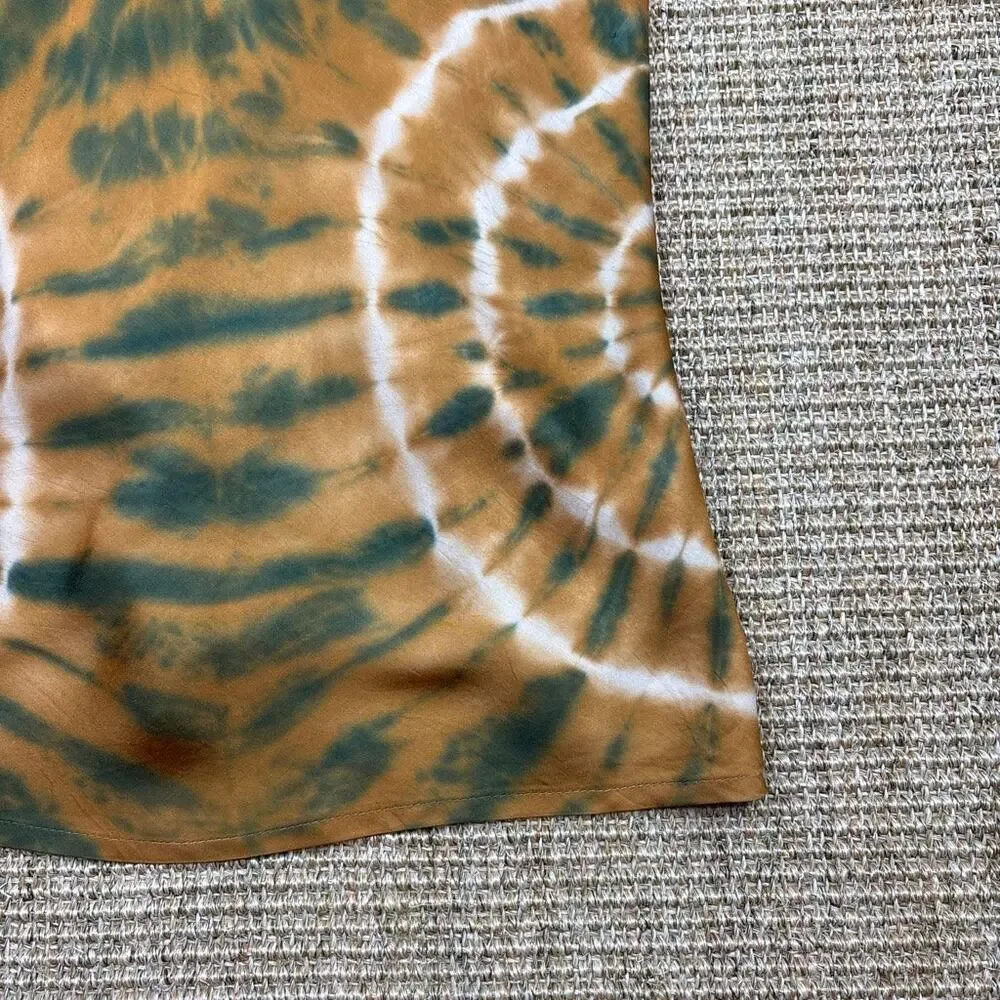 Young Fabulous & Broke Tie Dye Tank | Medium | Brown Green - Picture 5 of 8